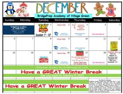 December Calendar 